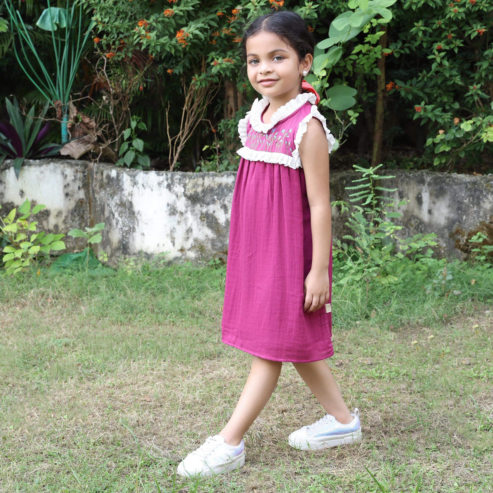 The Meadow Ruffle Dress