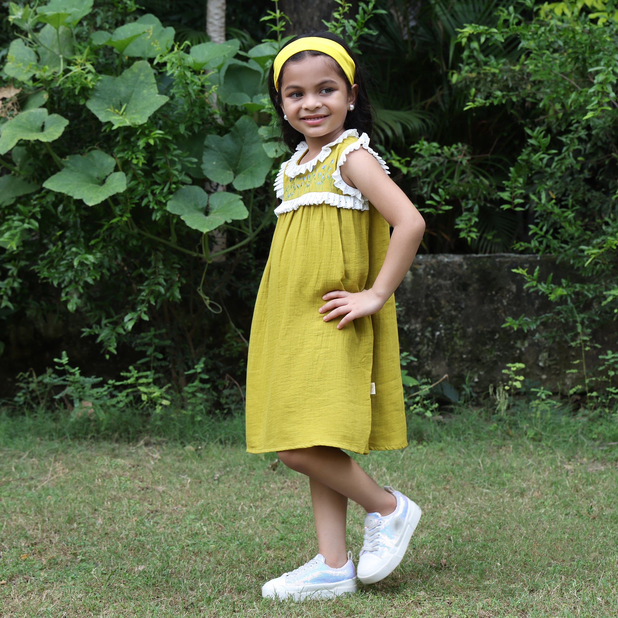 The Meadow Ruffle Dress