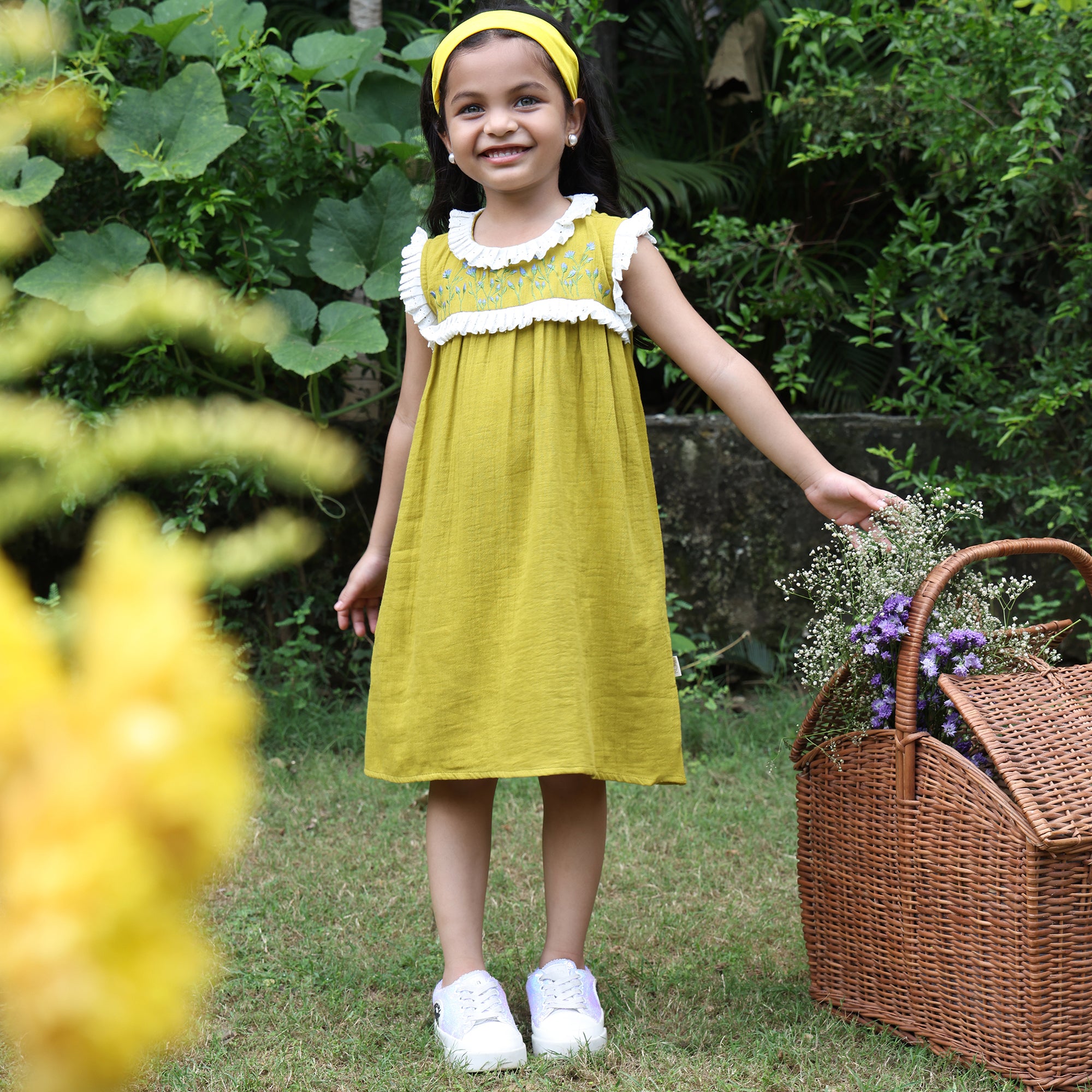 The Meadow Ruffle Dress