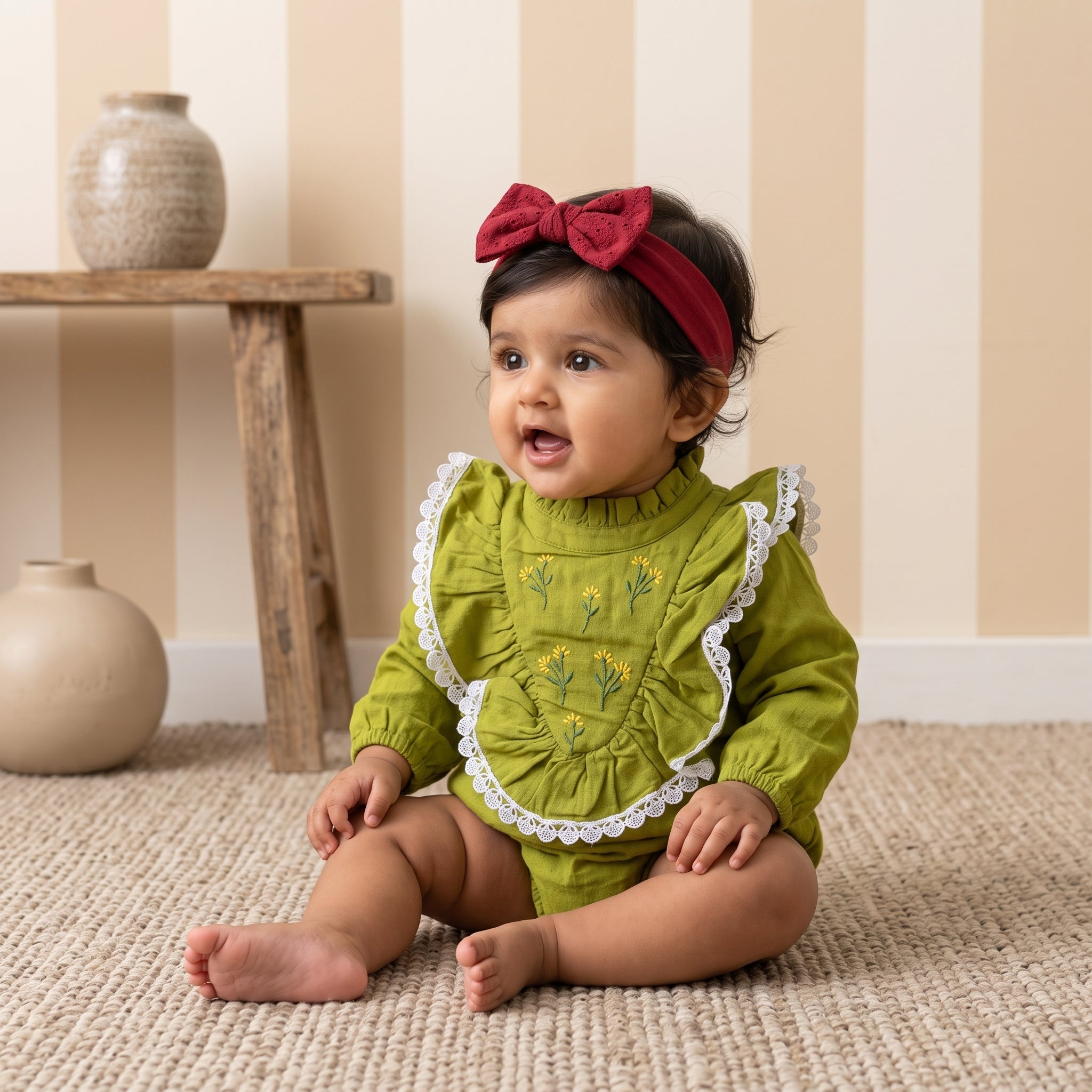 The terracotta romper