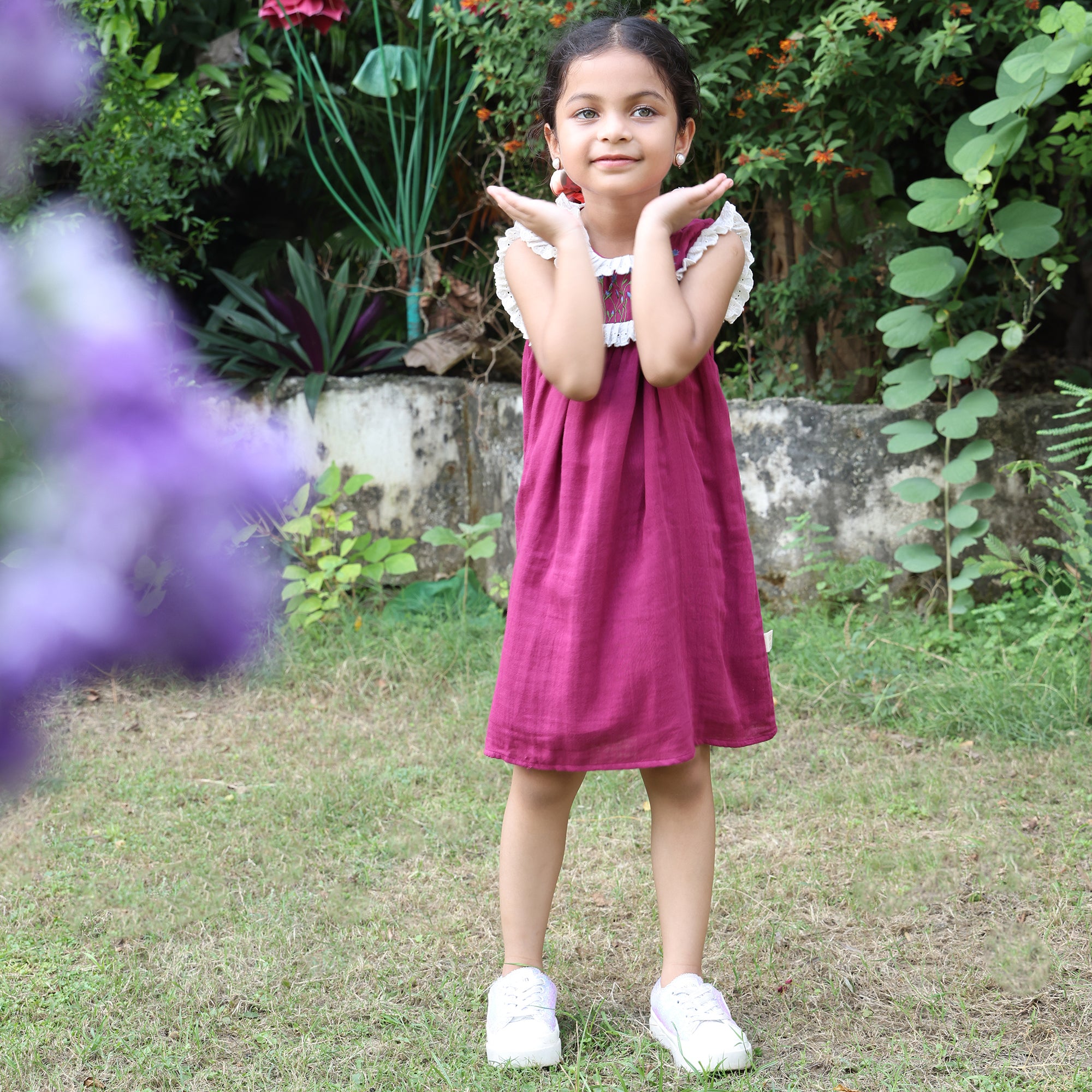 The Meadow Ruffle Dress