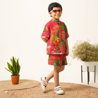 Royal Garden Cotton Co-ord Set