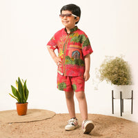 Royal Garden Cotton Co-ord Set