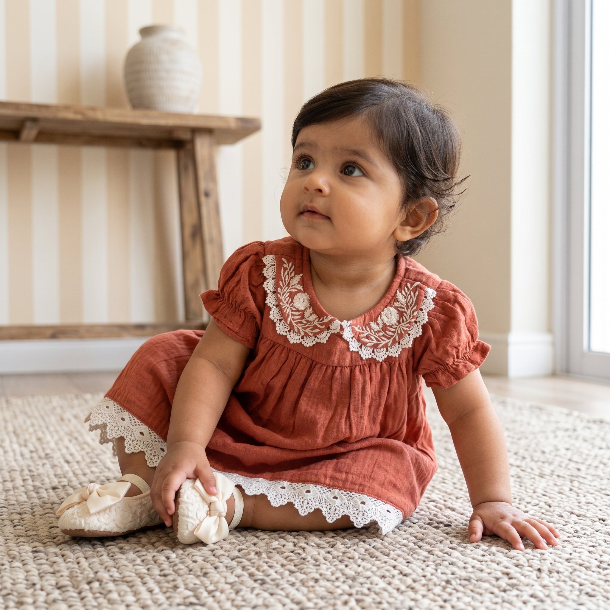 Rosalie collar dress