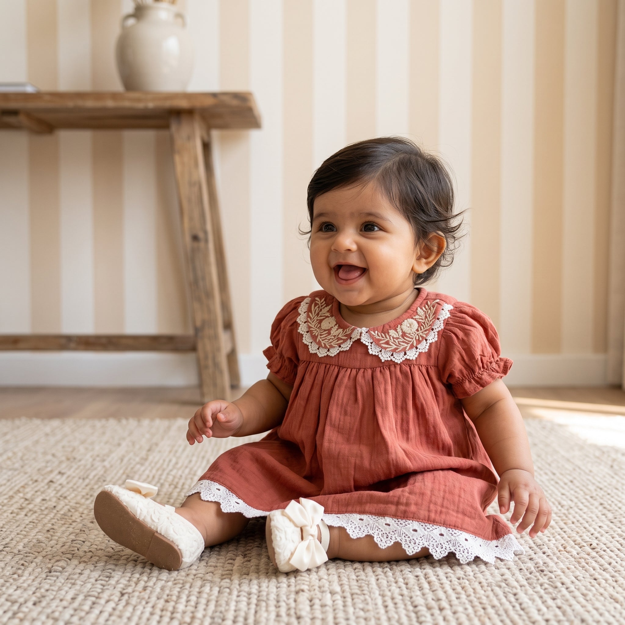 Rosalie collar dress