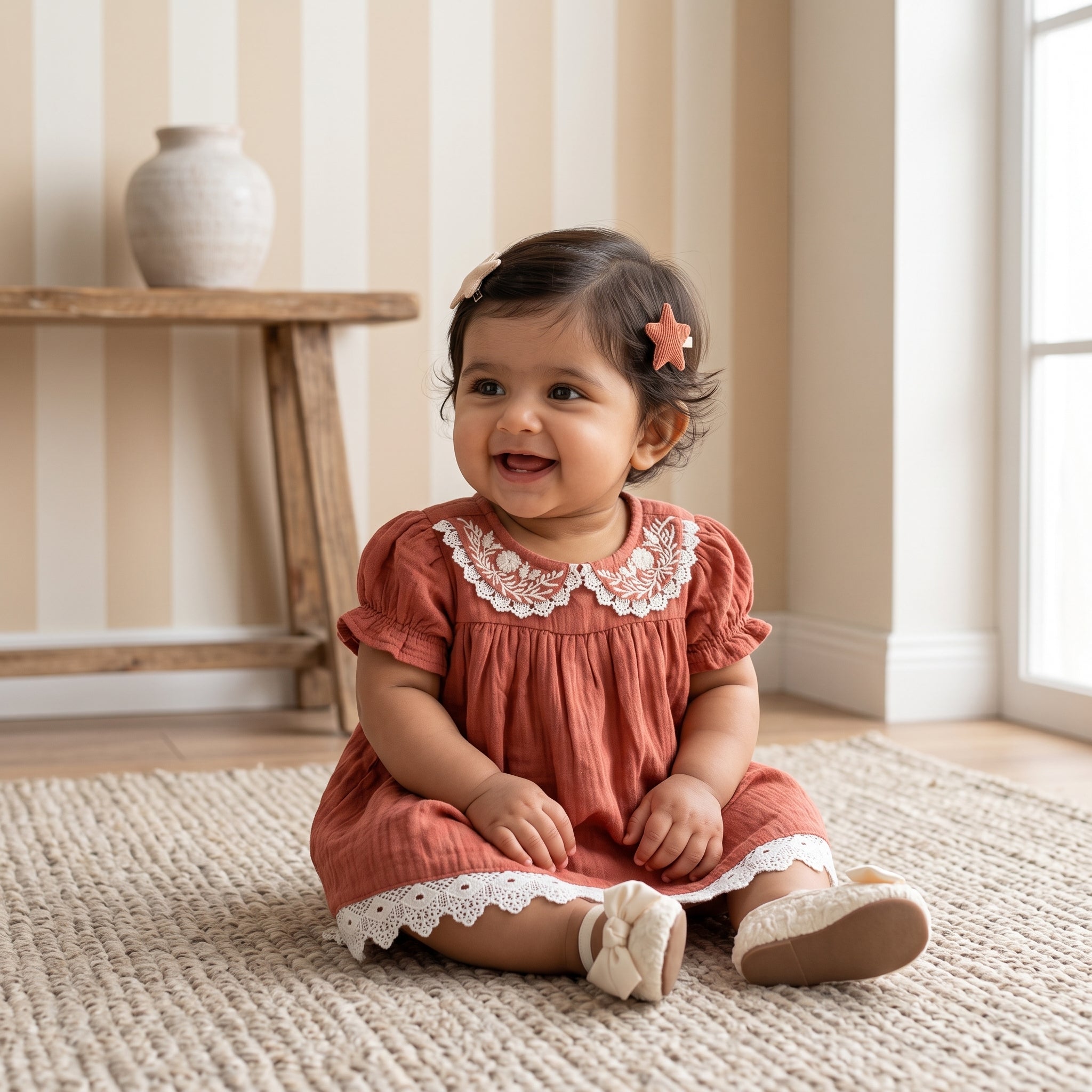 Rosalie collar dress