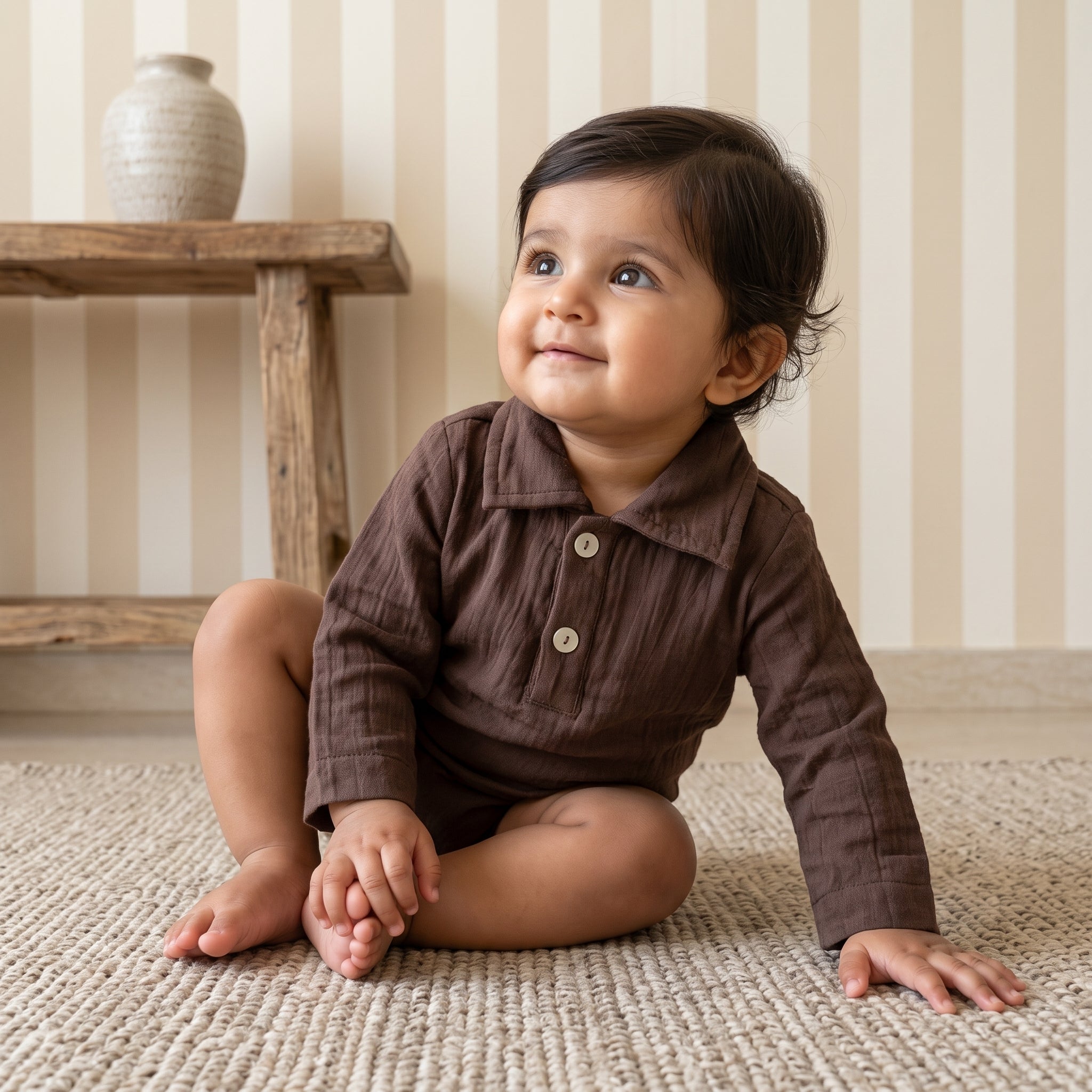 The August romper