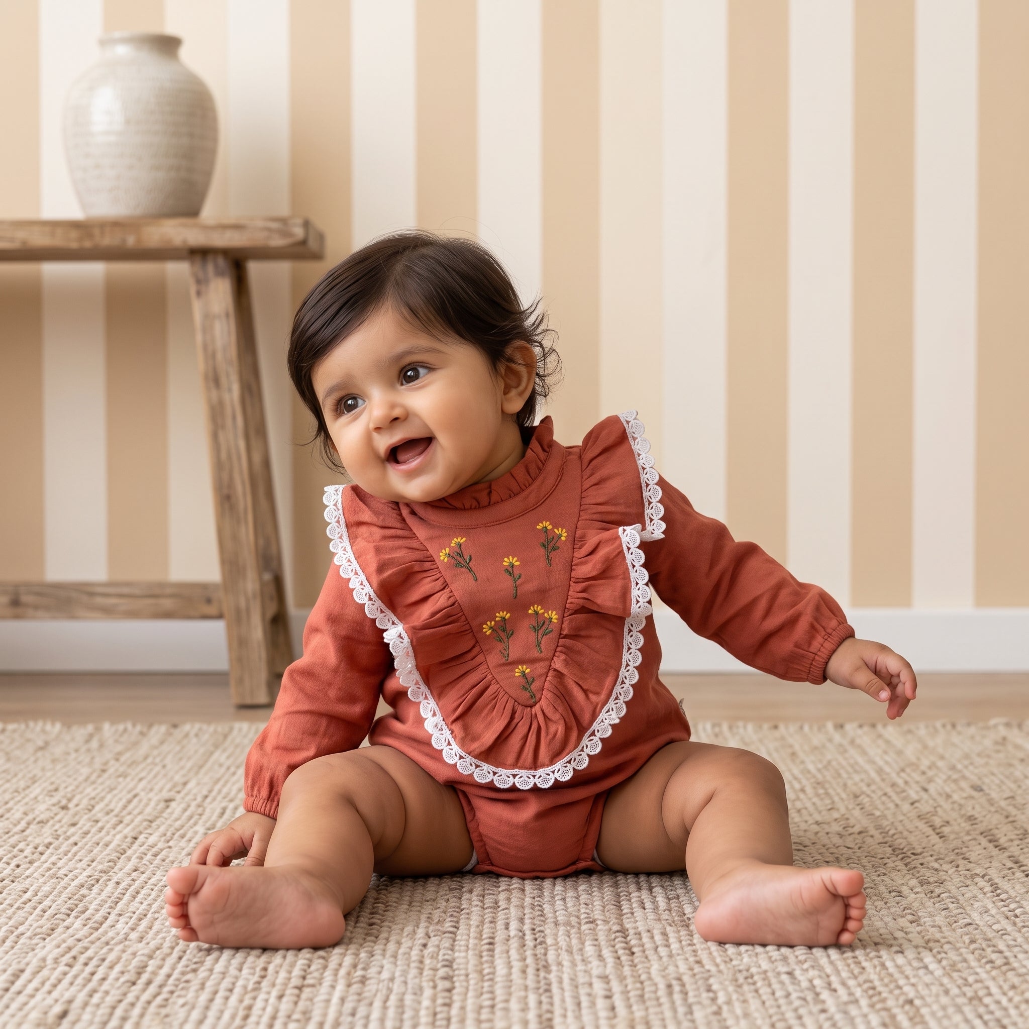 The terracotta romper