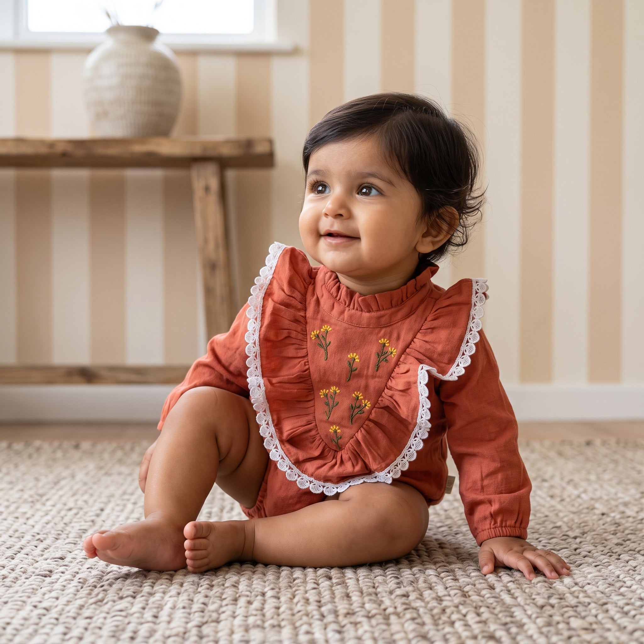 The terracotta romper