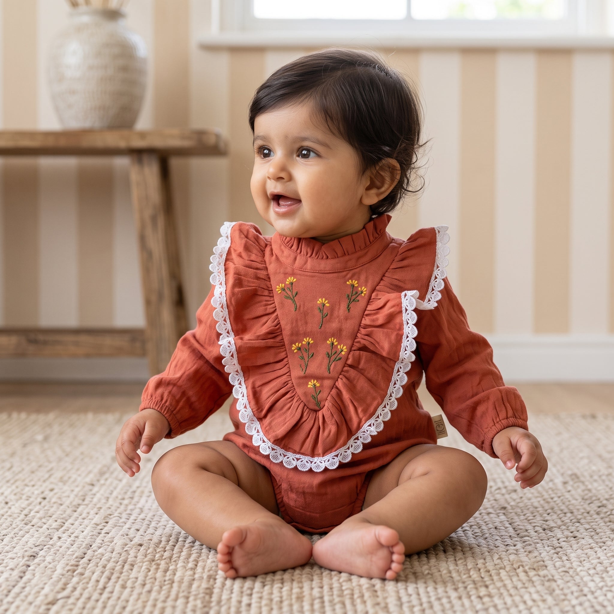 The terracotta romper