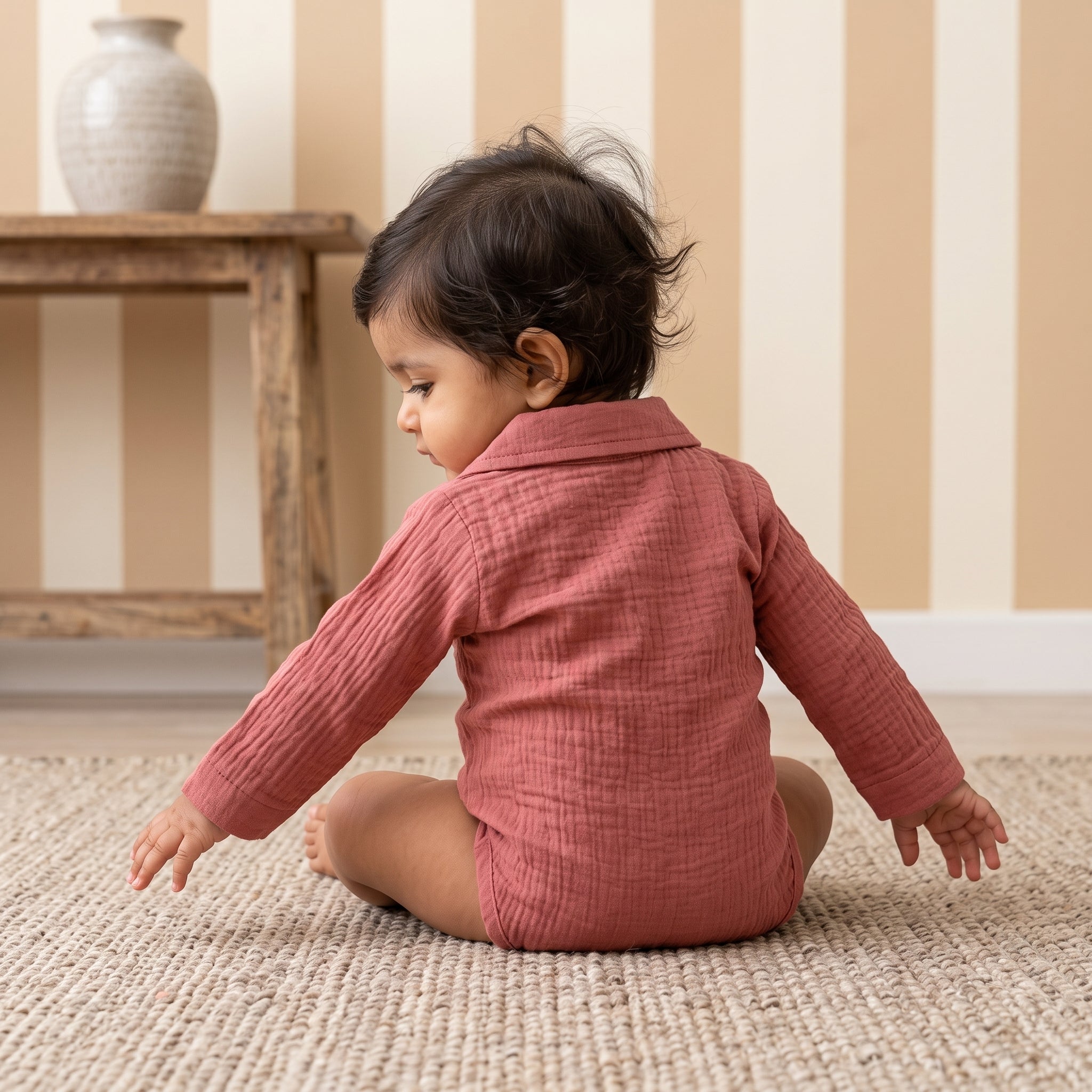 The August romper