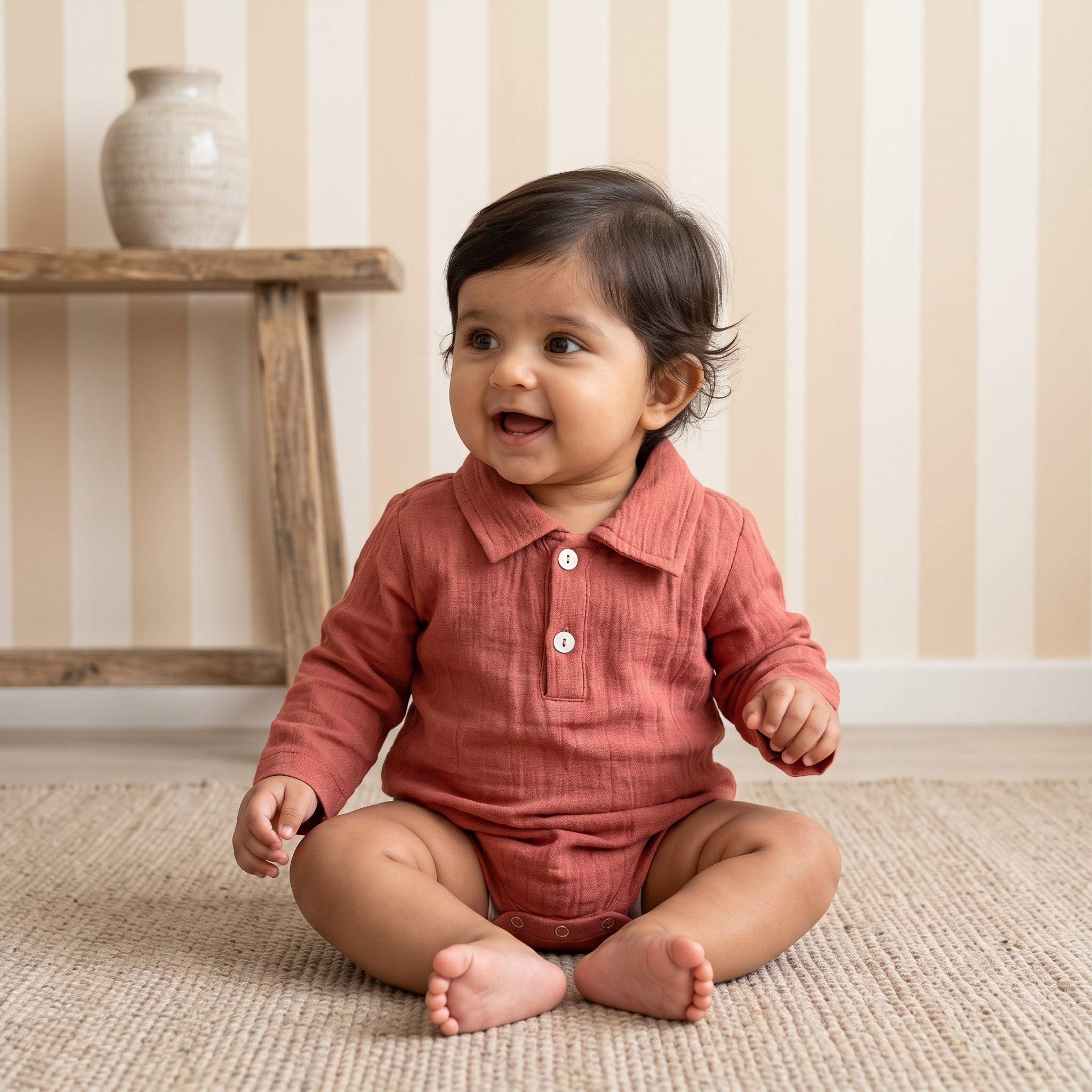 The August romper
