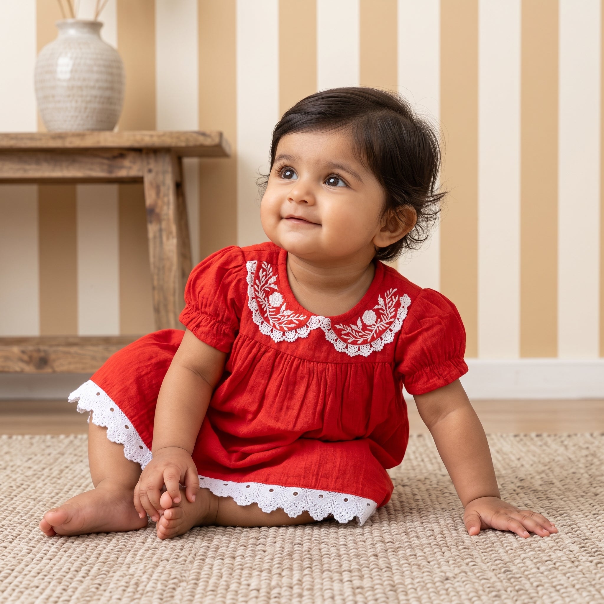 Rosalie collar dress
