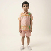 Palm Vista Shirt Co-ord Set