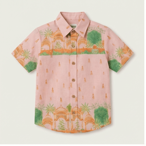 Palm Vista Shirt Co-ord Set
