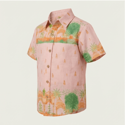 Palm Vista Shirt Co-ord Set